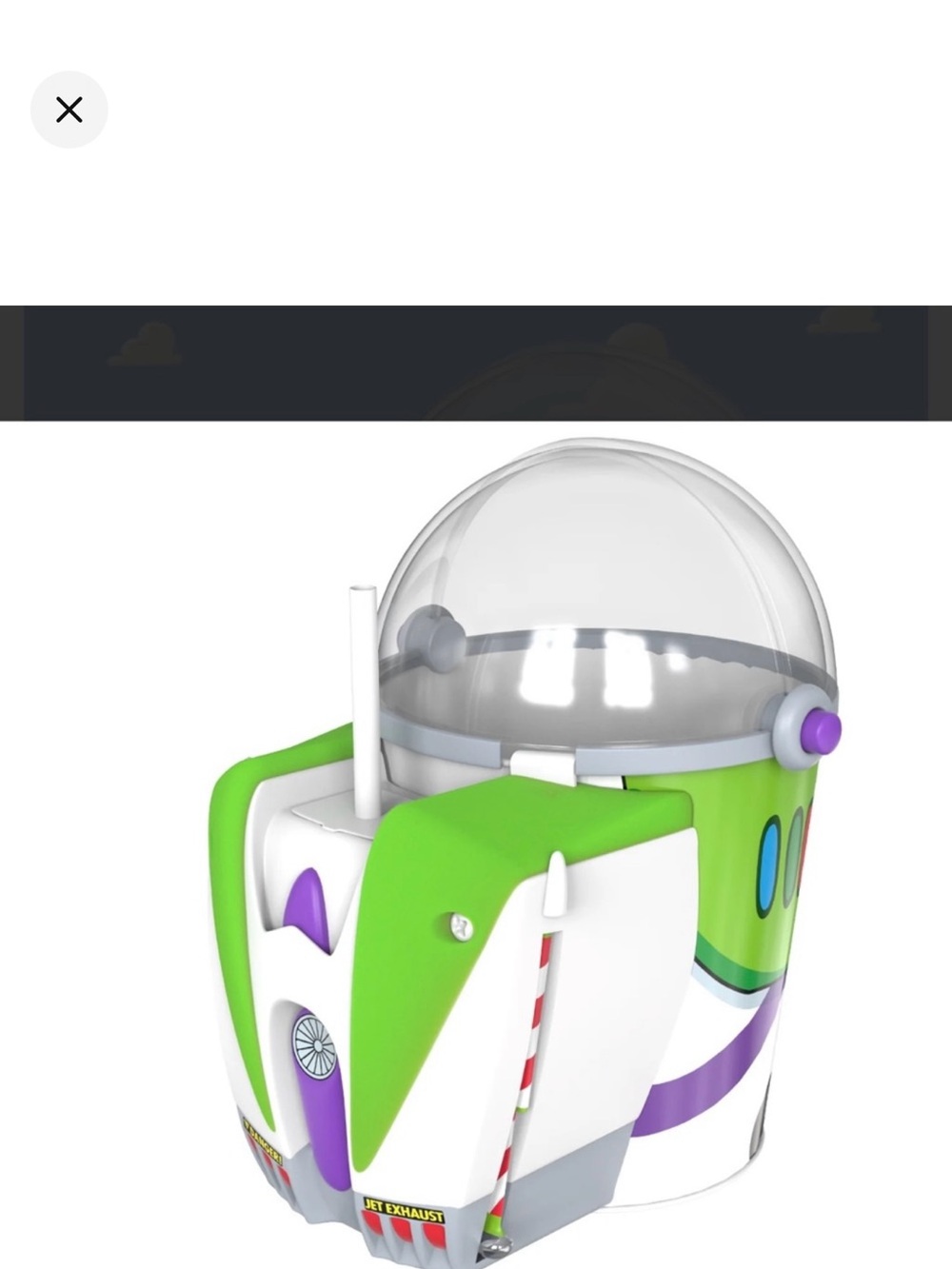 Toy Story popcorn bucket